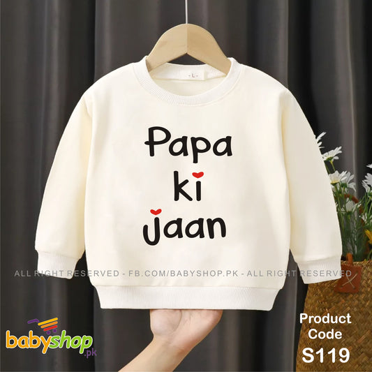 Papa ki Jaan baby sweat shirt