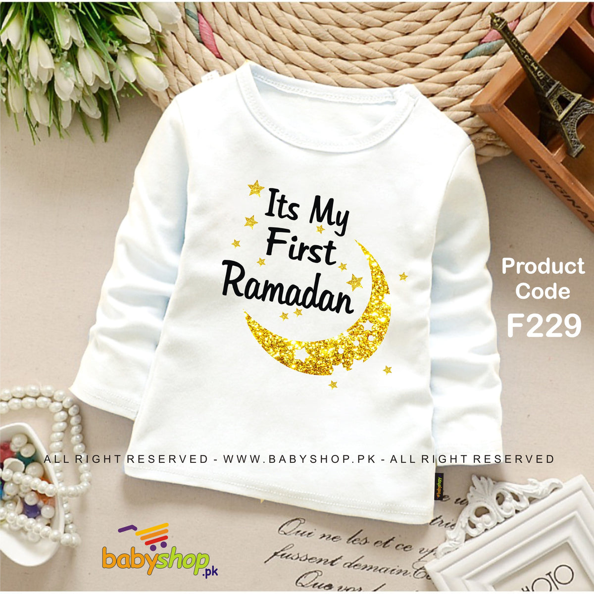its my first ramadan baby shirt full sleeves