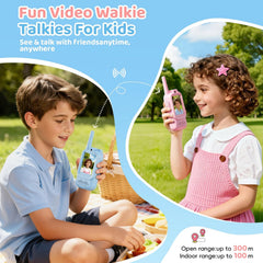 Rechargeable Video Walkie Talkie for Kids