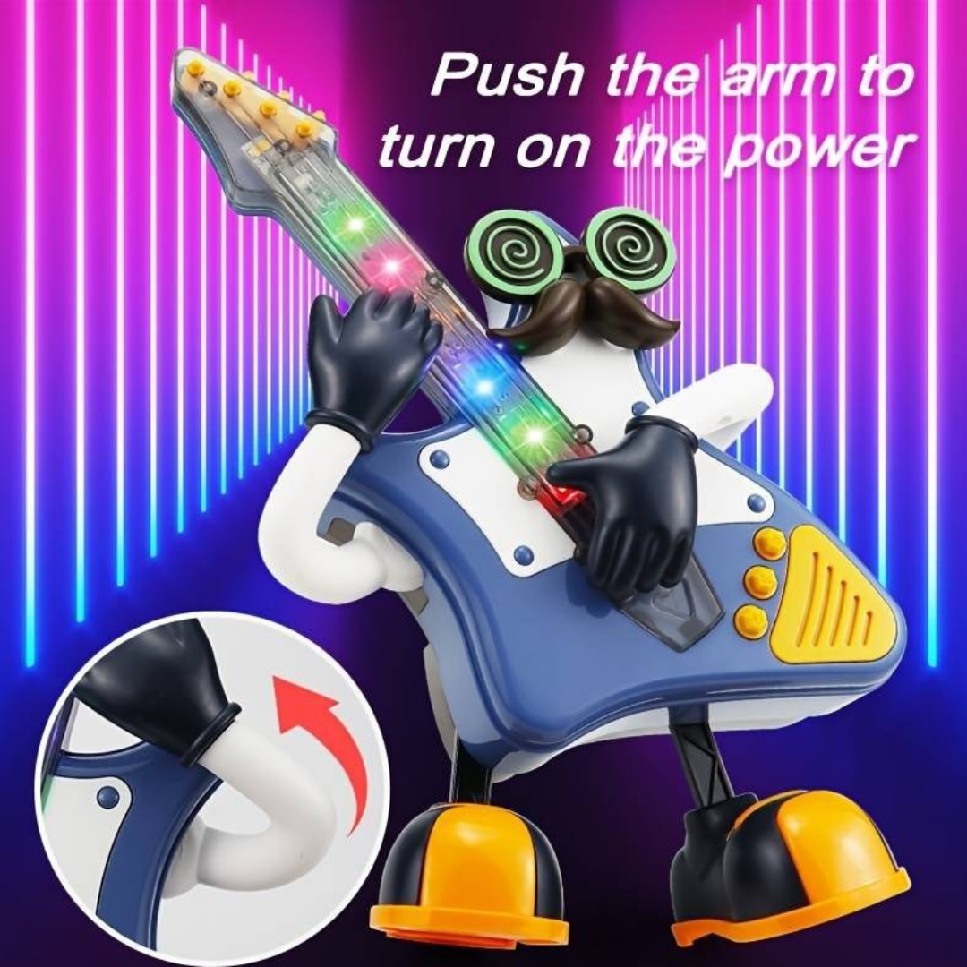 Electric Dancing Mr Rock Music Light Swing Guitar