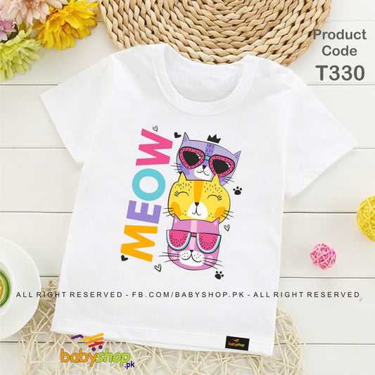 MEOW baby tshirt