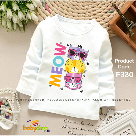 MEOW baby shirt