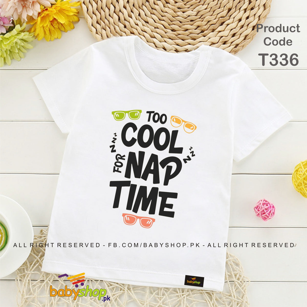cool nap time baby t shirt