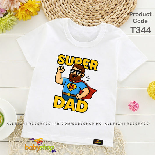 super dad baby t shirt