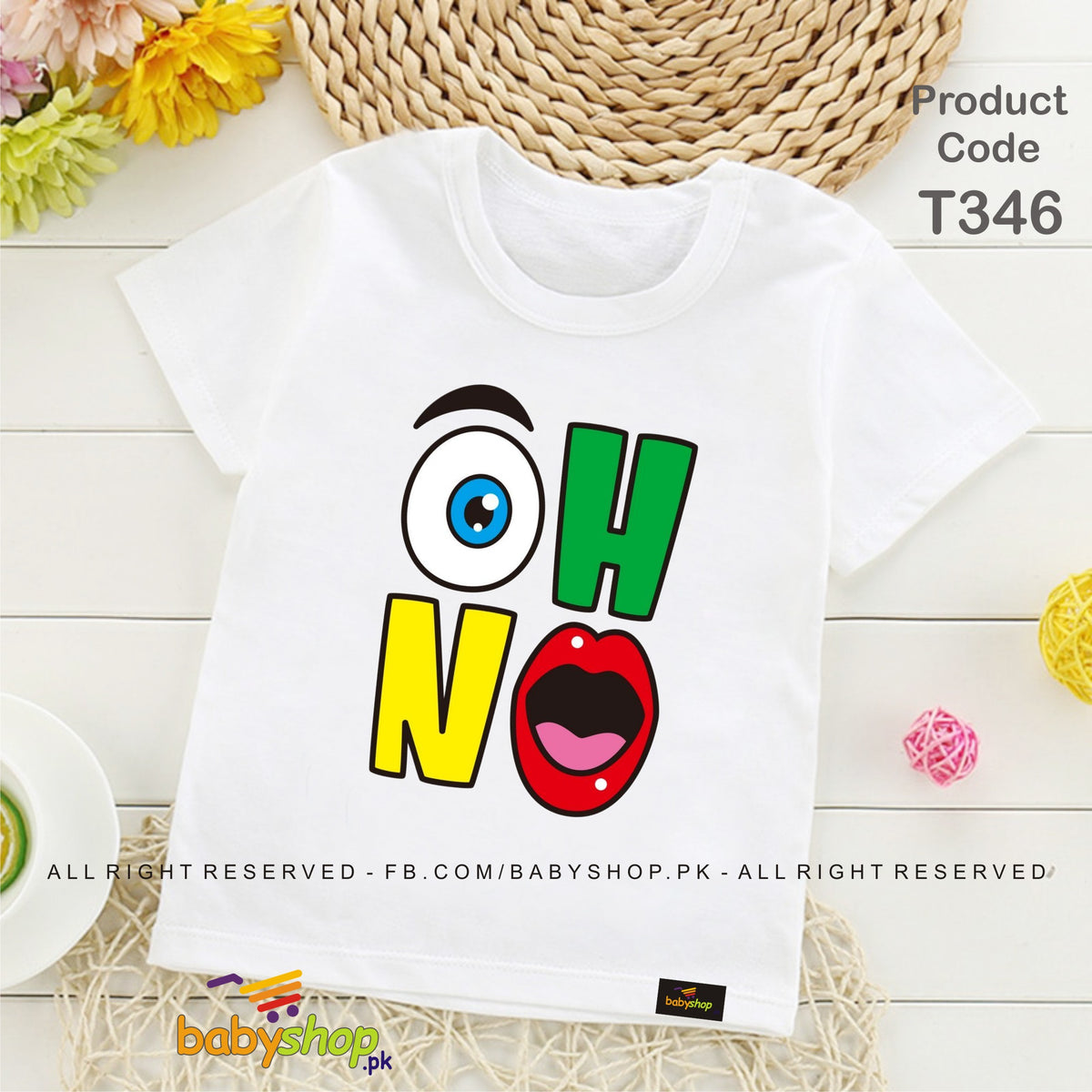 OH NO  baby tshirt