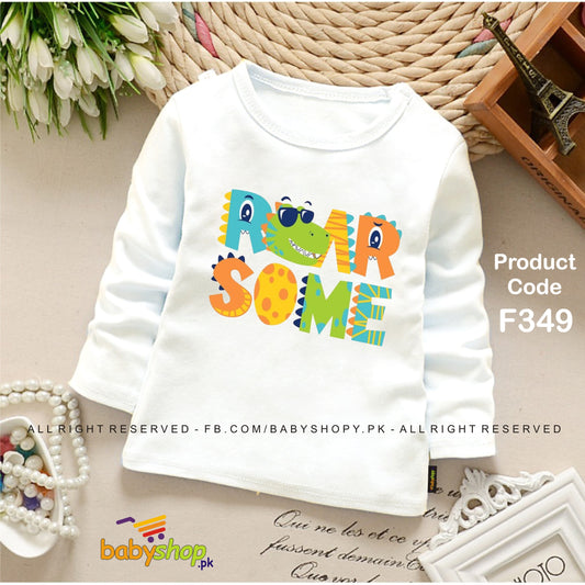 ROAR SOME  BABY SHIRT