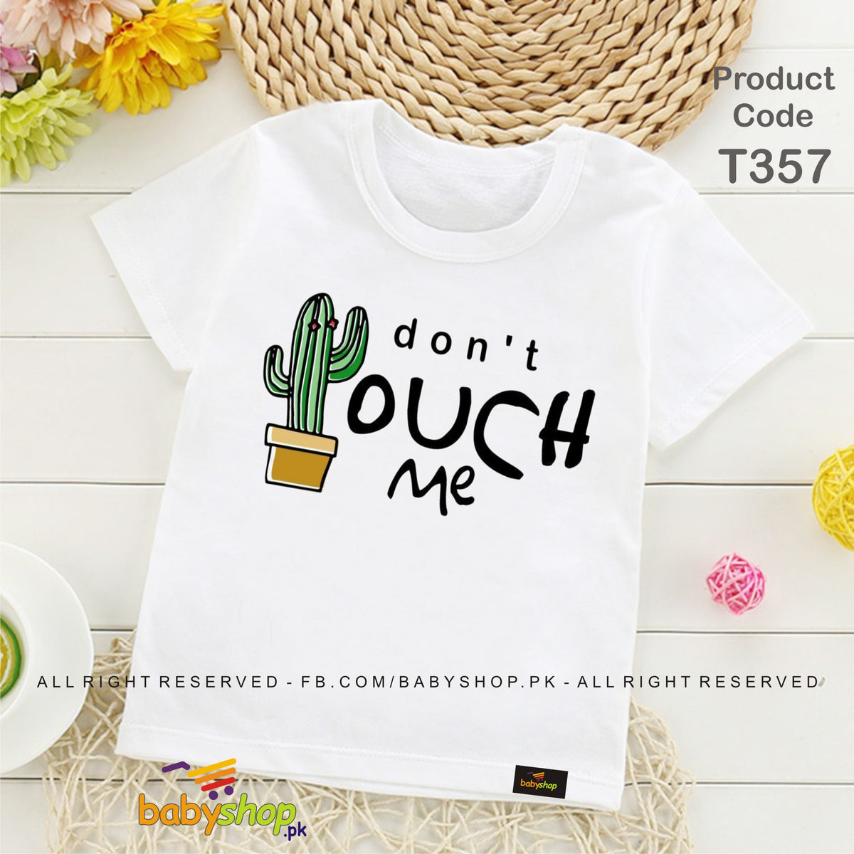 dont touch me  baby tshirt