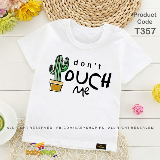 dont touch me  baby tshirt