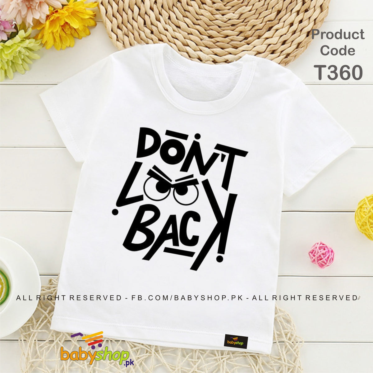 dont look back baby tshirt