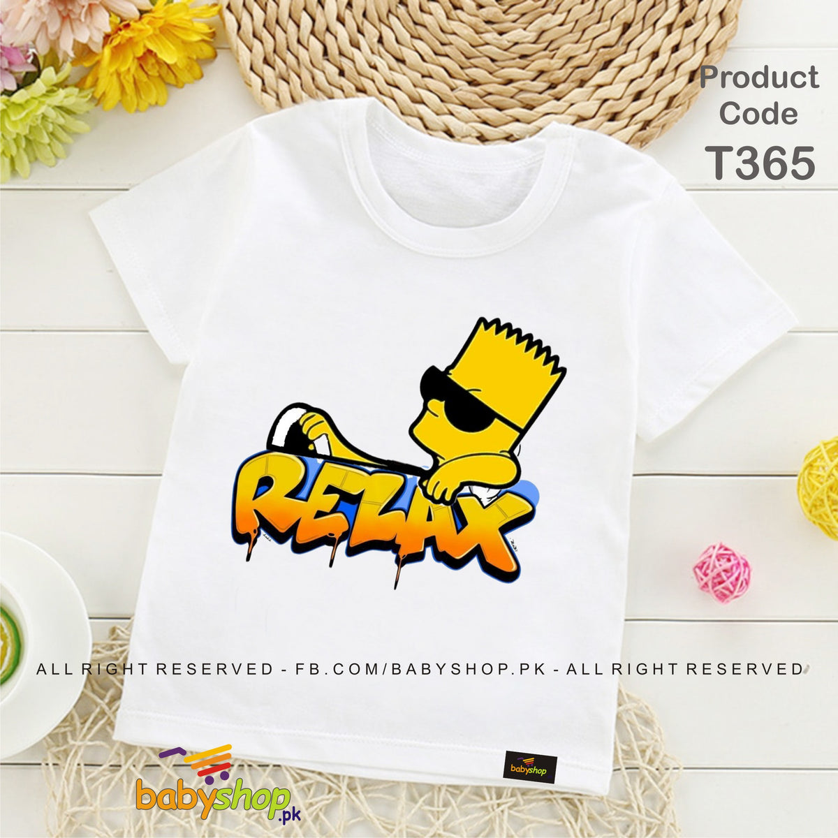 relax baby tshirt