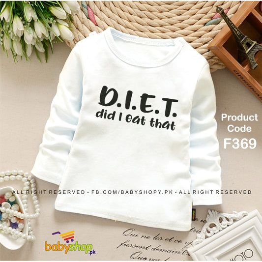 DIET DID I EAT THAT BABY SHIRT