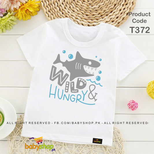 wild and hungry  baby tshirt