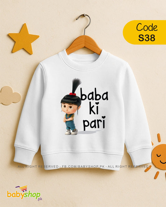 baba ki pari   baby sweat shirt