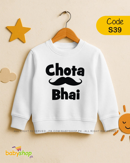 CHOTA BHAI  baby sweat shirt