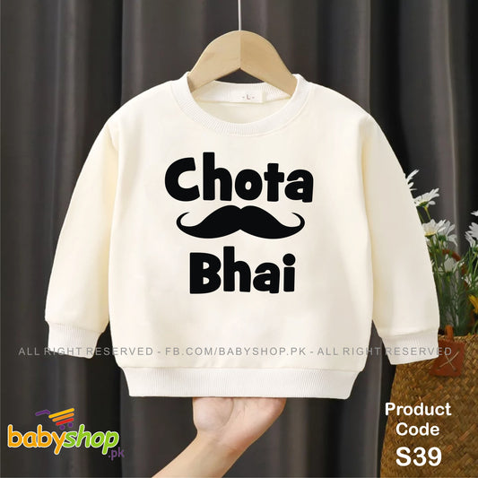 Chota Bhai baby sweat shirt