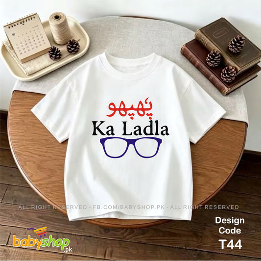 PUPPHO KA LADLA  baby t shirt