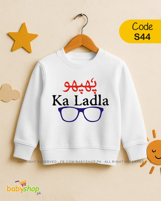 PUPHOO KA LADLA   baby sweat shirt