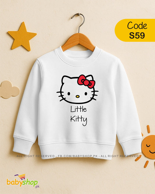 LITLE KITTY  baby sweat shirt