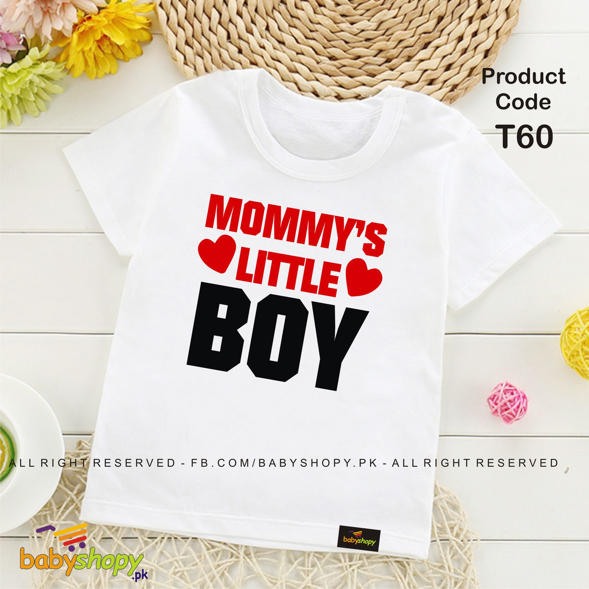 Mommy's LITTLE BOY  baby t shirt