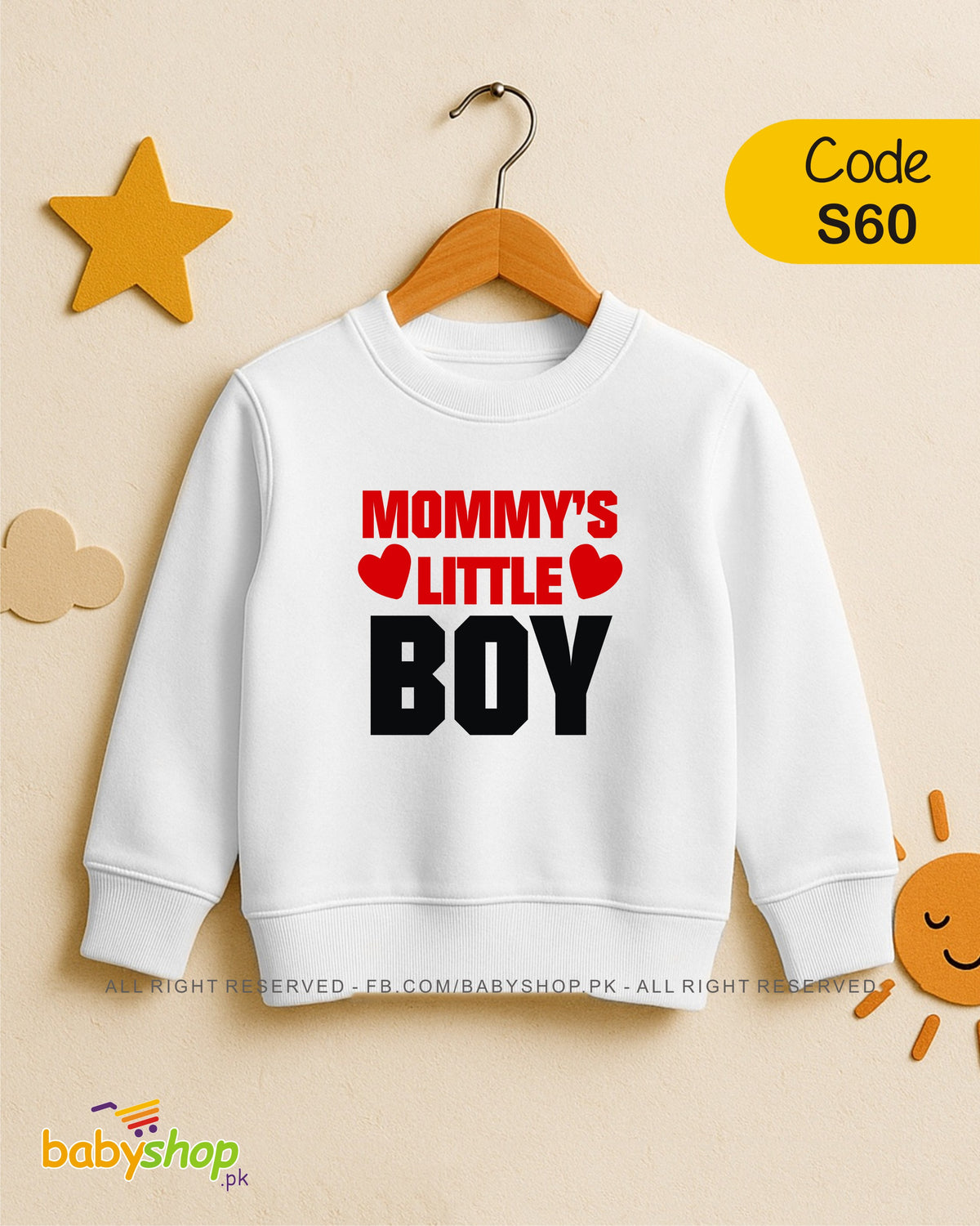 MOMMY'S LITTLE BOY  baby sweat shirt