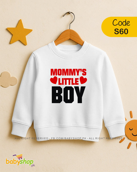 MOMMY'S LITTLE BOY  baby sweat shirt