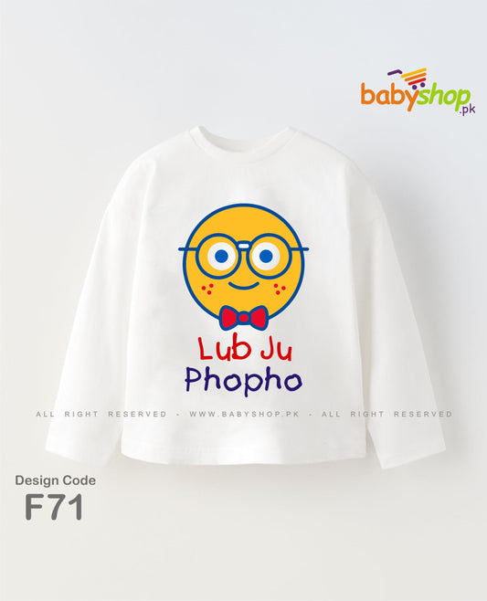 LUB JU PHUPHO BABY SHIRT full sleeves