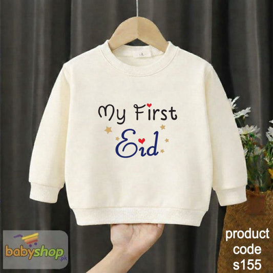 my 1st eid baby sweat shirt