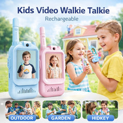 Rechargeable Video Walkie Talkie for Kids