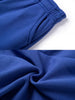1set 2pcs this autumn winter boys casual outfit features neck sweatshirt and straight leg wide leg pants a stylish and look its suitable for school meals and outdoor light gray color blue