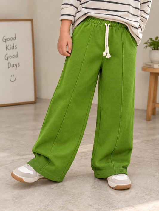 Parrot Green Wide-Leg Trouser 💚