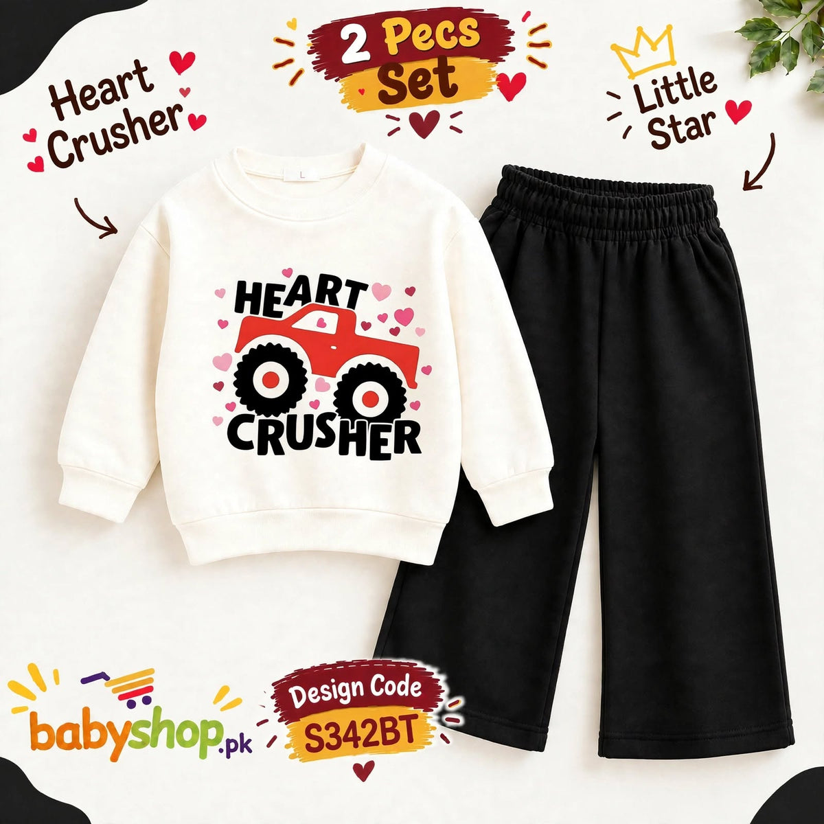 HEART CRUSHER  2 pecs set